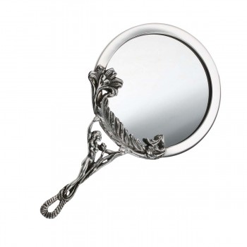 Серебряное зеркальце Девушка