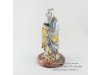 Серебряная статуэтка с эмалями Конфуций