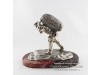 Серебряная статуэтка - шкатулка Мужик с мешком