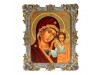 Серебряная икона Казанская Божья Матерь