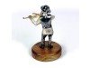 Серебряная статуэтка Музыкант со скрипкой