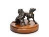 Серебряная статуэтка собаки Гончие