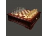 Филигранные серебряные шахматы ручной работы - Мирный воин