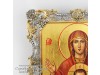 Серебряная икона Божией Матери - Знамение