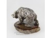 Серебряная статуэтка Медведь