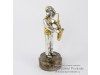 Серебряная статуэтка Еврей с саксофоном