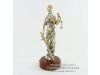 Серебряная статуэтка Фемида - Богиня правосудия