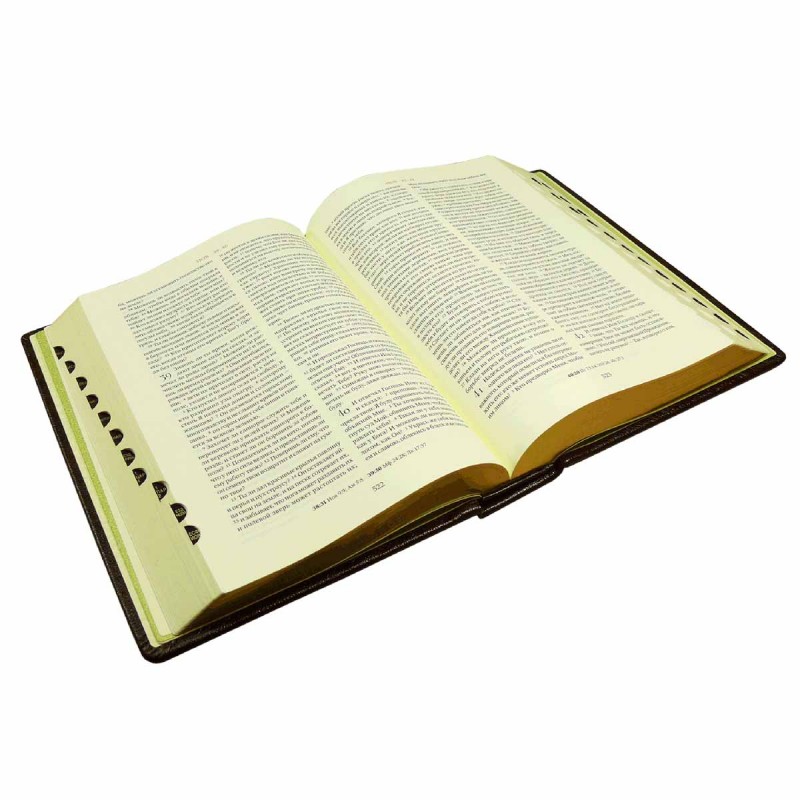 Библия кожаный переплет на русском языке