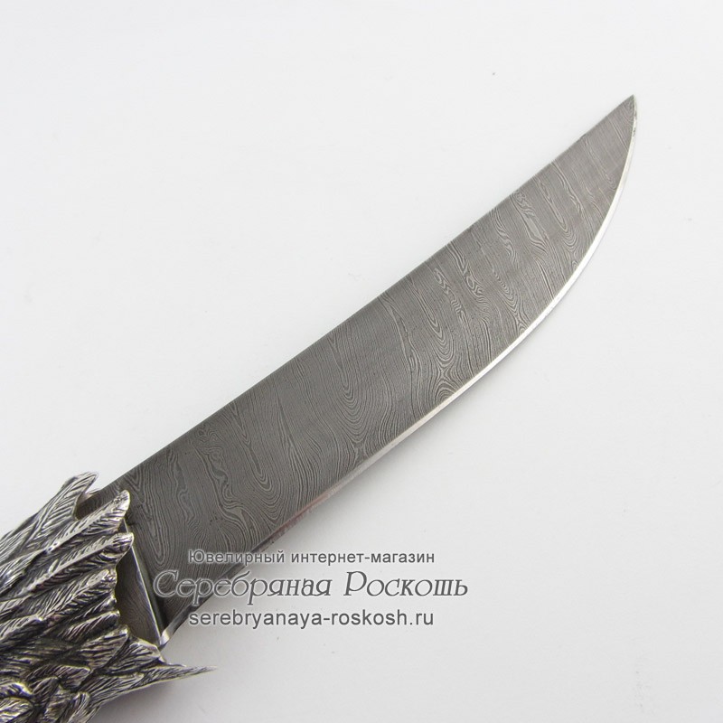 Дамасский нож Петух (без упаковки)