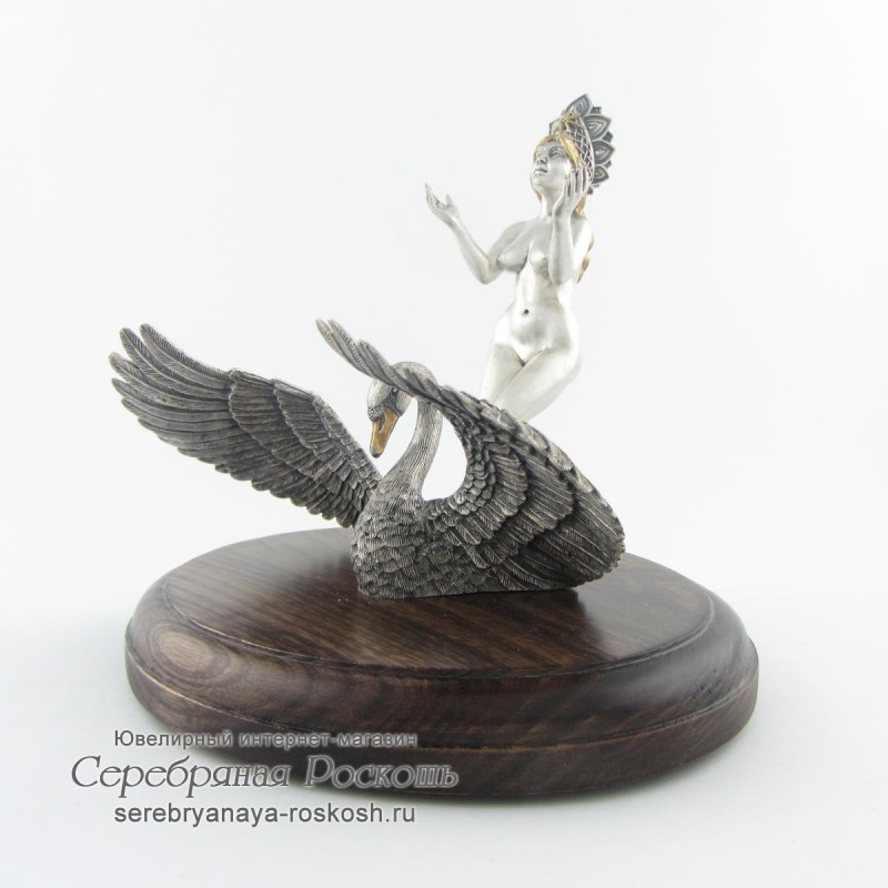Серебряная статуэтка Богиня Лада