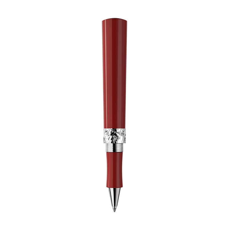 Женская шариковая ручка Lips - красная